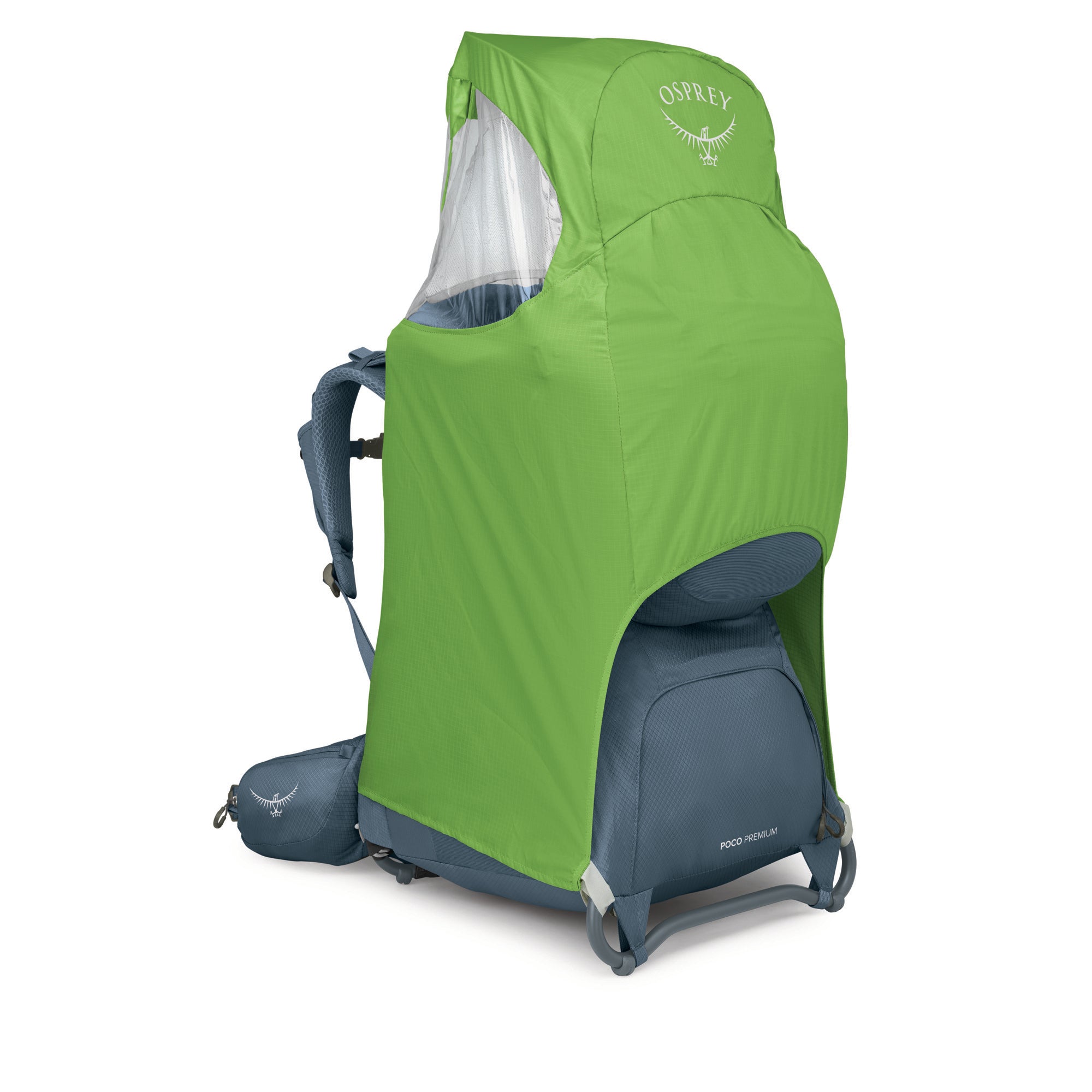 green osprey backpack carrier Osprey Packs Poco Premium Child Carrier w/Rain Cover – Luggage Online