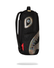 Black Quilted Irridescent