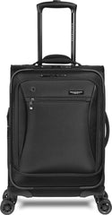 WallyBags Solutions 20 Expandable Spinner Carry-On with Padded Electronics Pockets