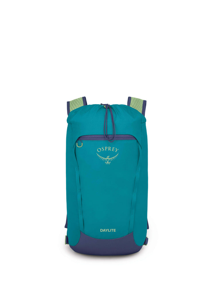 Osprey Daylite Cinch Backpack, Blue Spikemoss/Alkaline Osprey Daylite Cinch Backpack, Blue Spikemoss/Alkaline