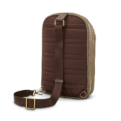 Tweed/Natural Leather