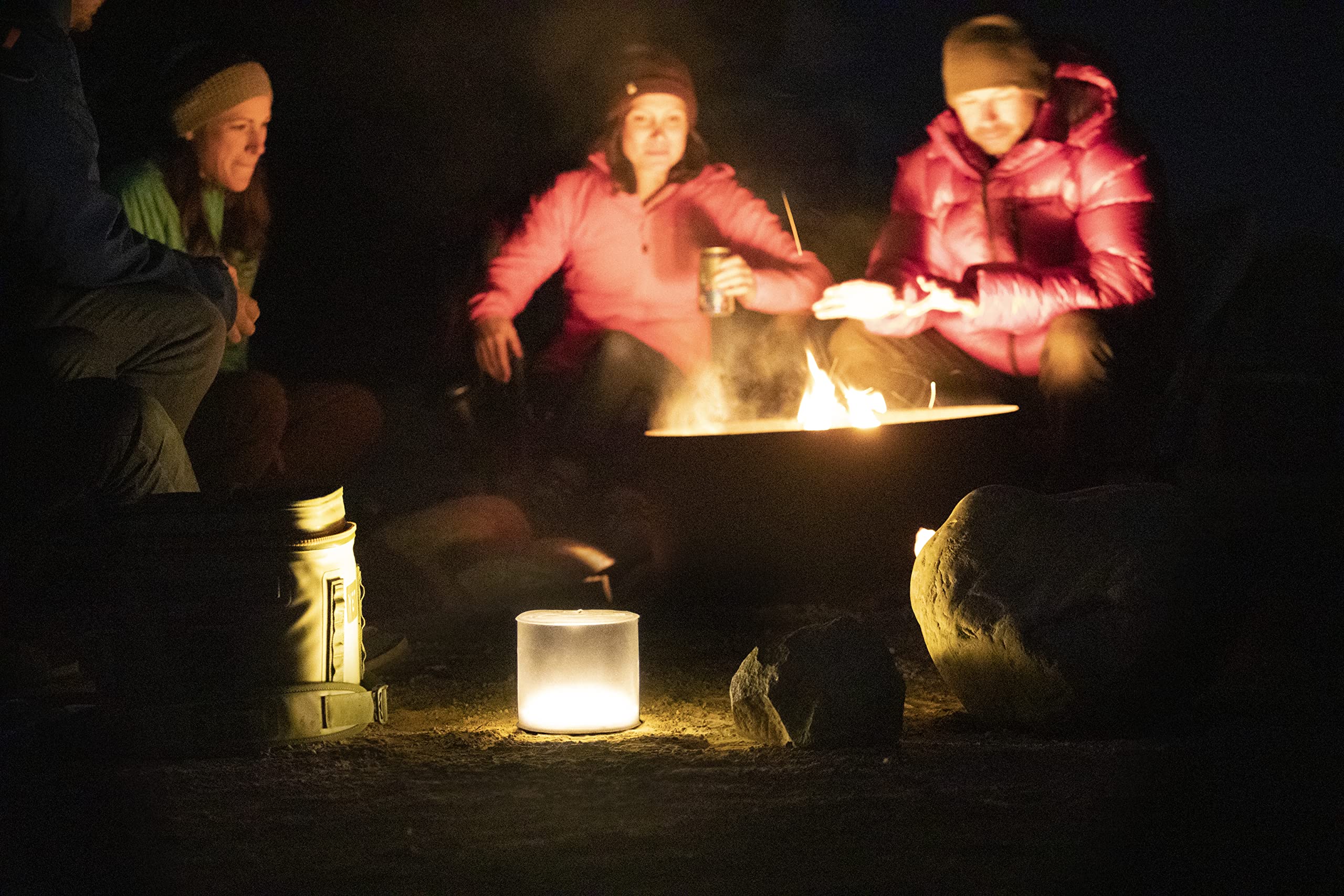 Luci Base Camp: 360 Lumens, Usb-C Charging, Matte Finish + White Leds