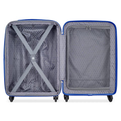 White with Blue Trim