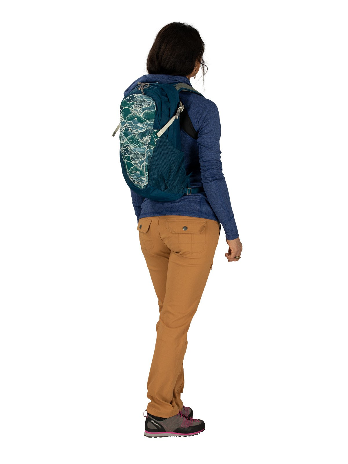 Tectonic Print Blue