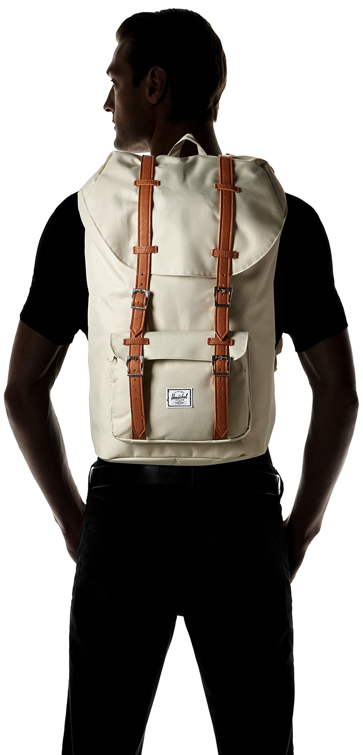 Pelican/Tan Synthetic Leather