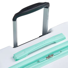 White with Teal trim / 28 Inch Checked Large