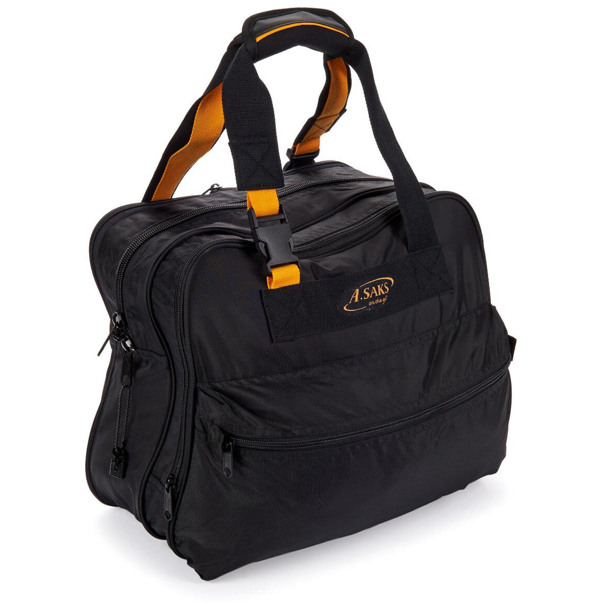 A.Saks Ballistic Nylon Expandable Briefcase