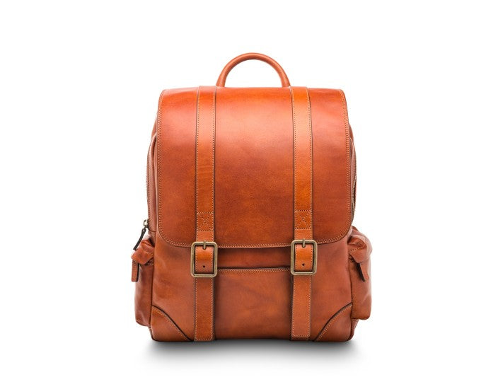 bosca leather backpack Bosca Dolce Cafe Backpack – Luggage Online