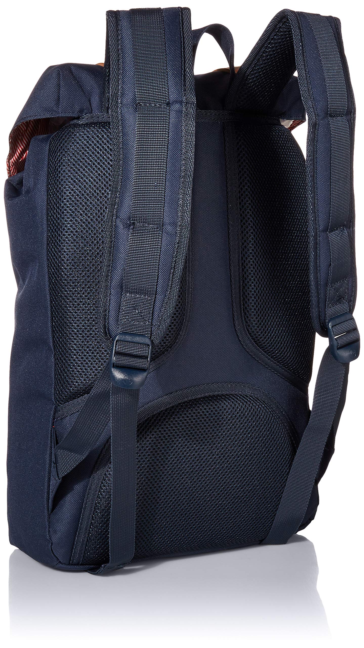 Navy/Tan Synthetic Leather