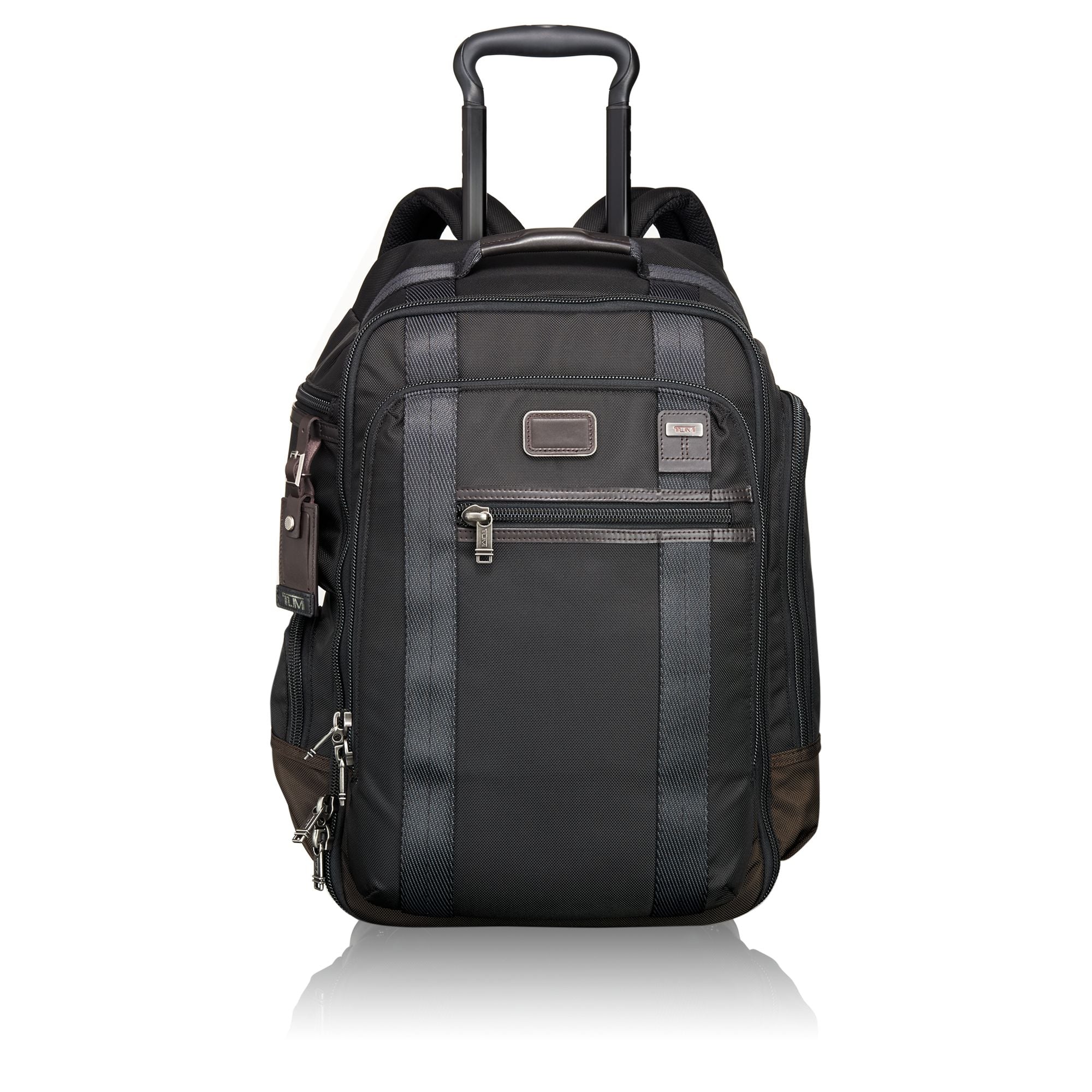 tumi backpack trolley TUMI Alpha Bravo Men's Peterson Wheeled Backpack Hickory