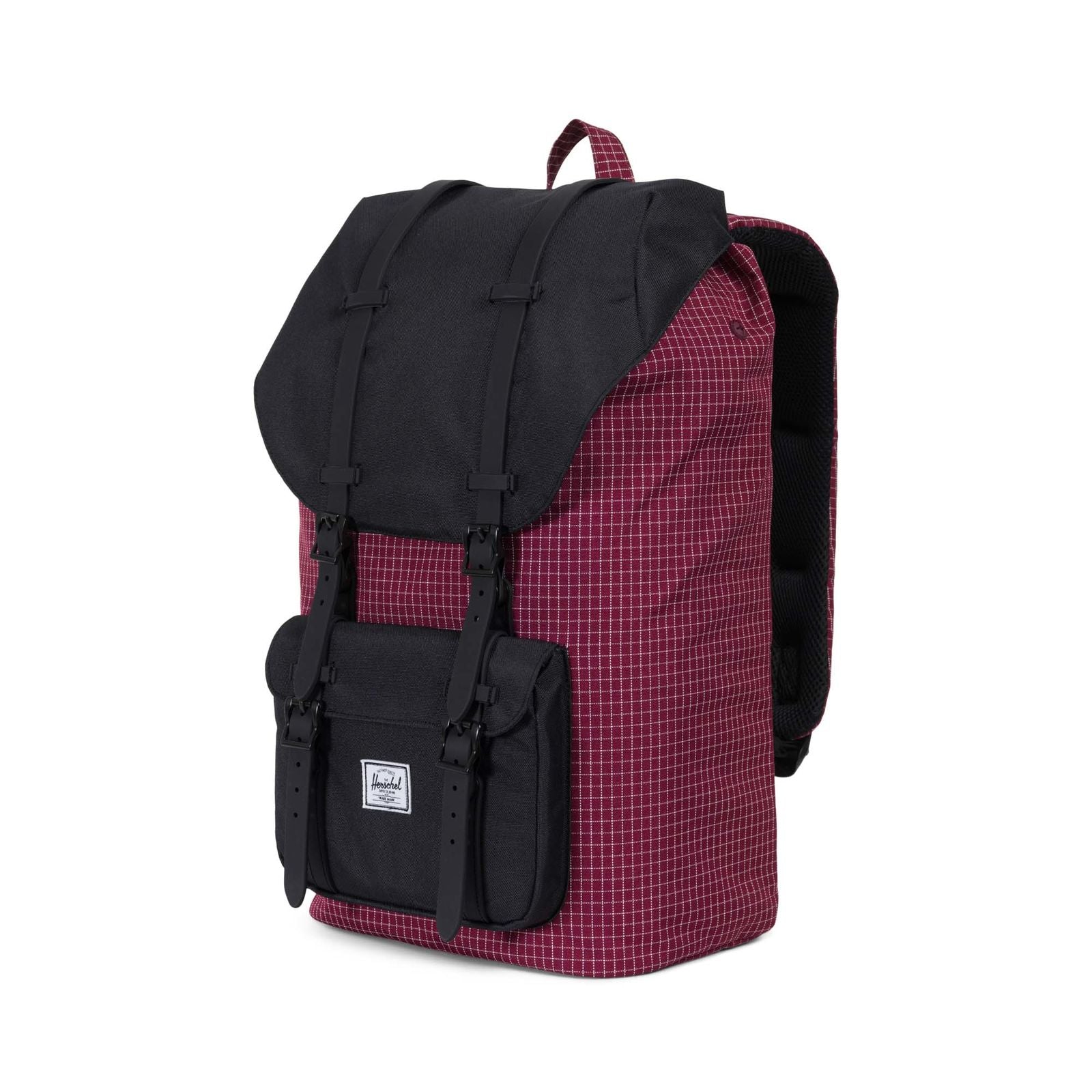 Windsor Wine Grid/Black/Black Rubber