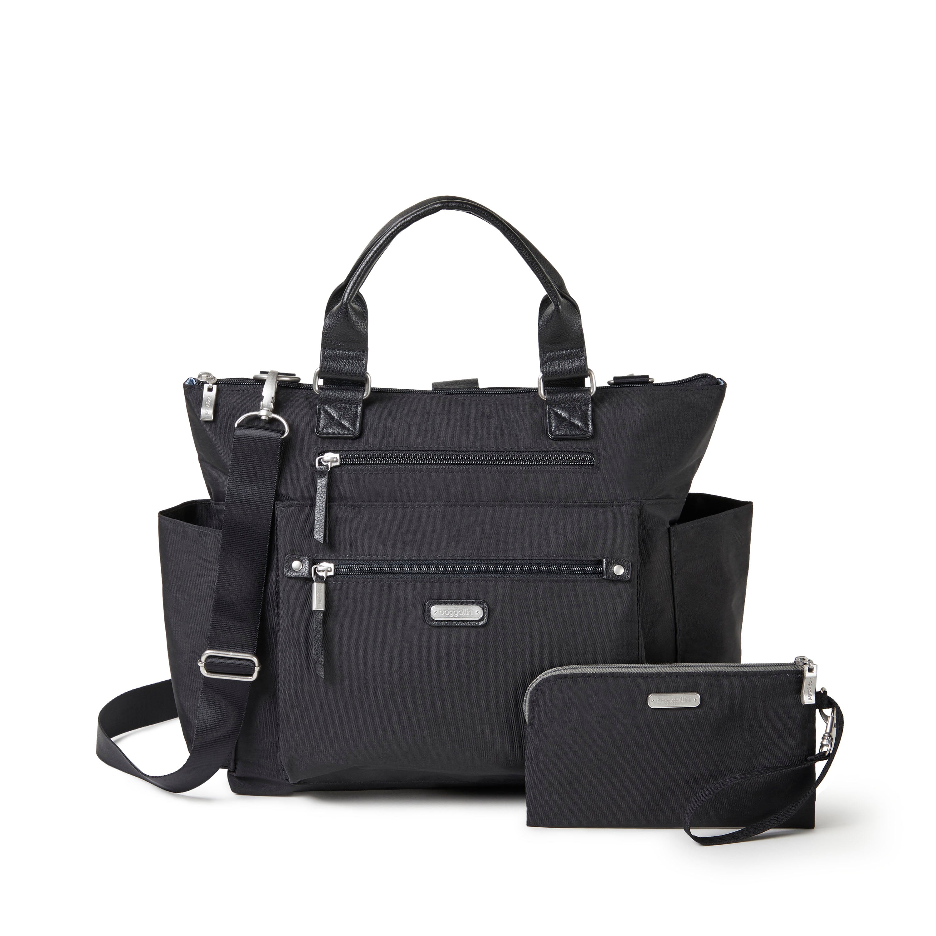 Baggallini Essential Crossbody Bag for Women - Built-in RFID Card Baggallini Essential Crossbody Bag for Women - Built-in RFID Card