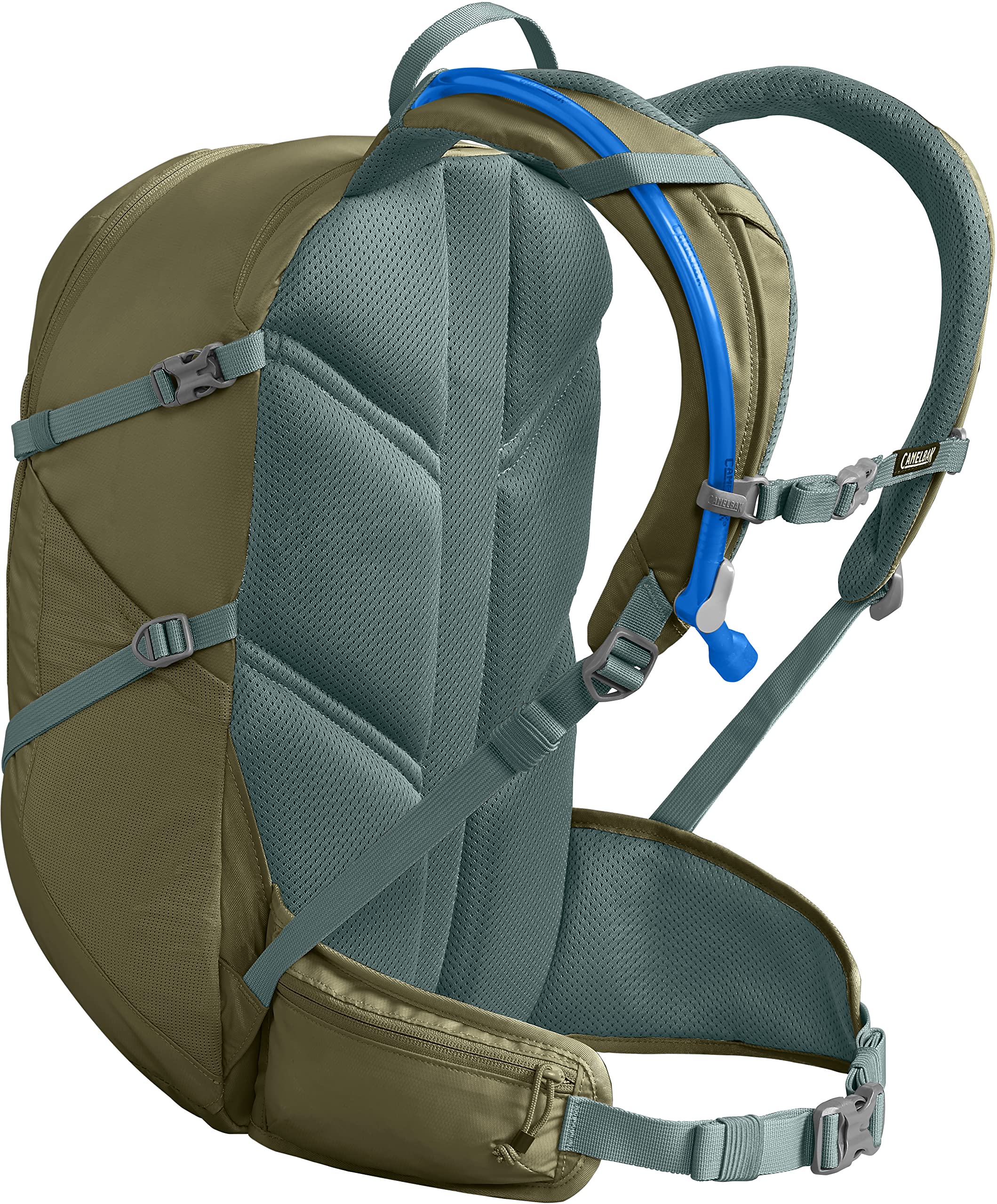 Burnt Olive/Silver Pine