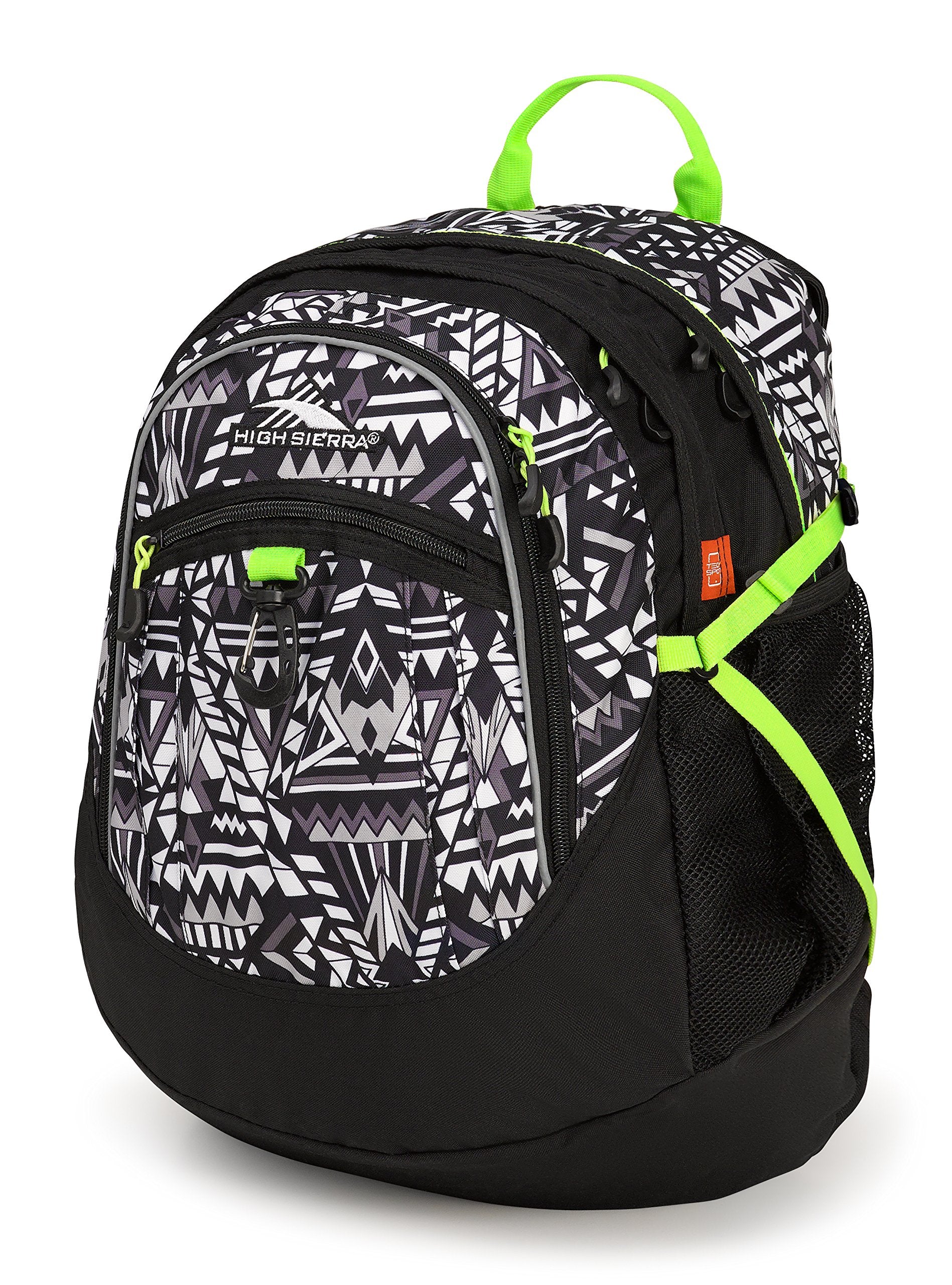 Geo Weave/Black/Zest