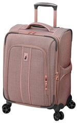Rose Charcoal Herringbone