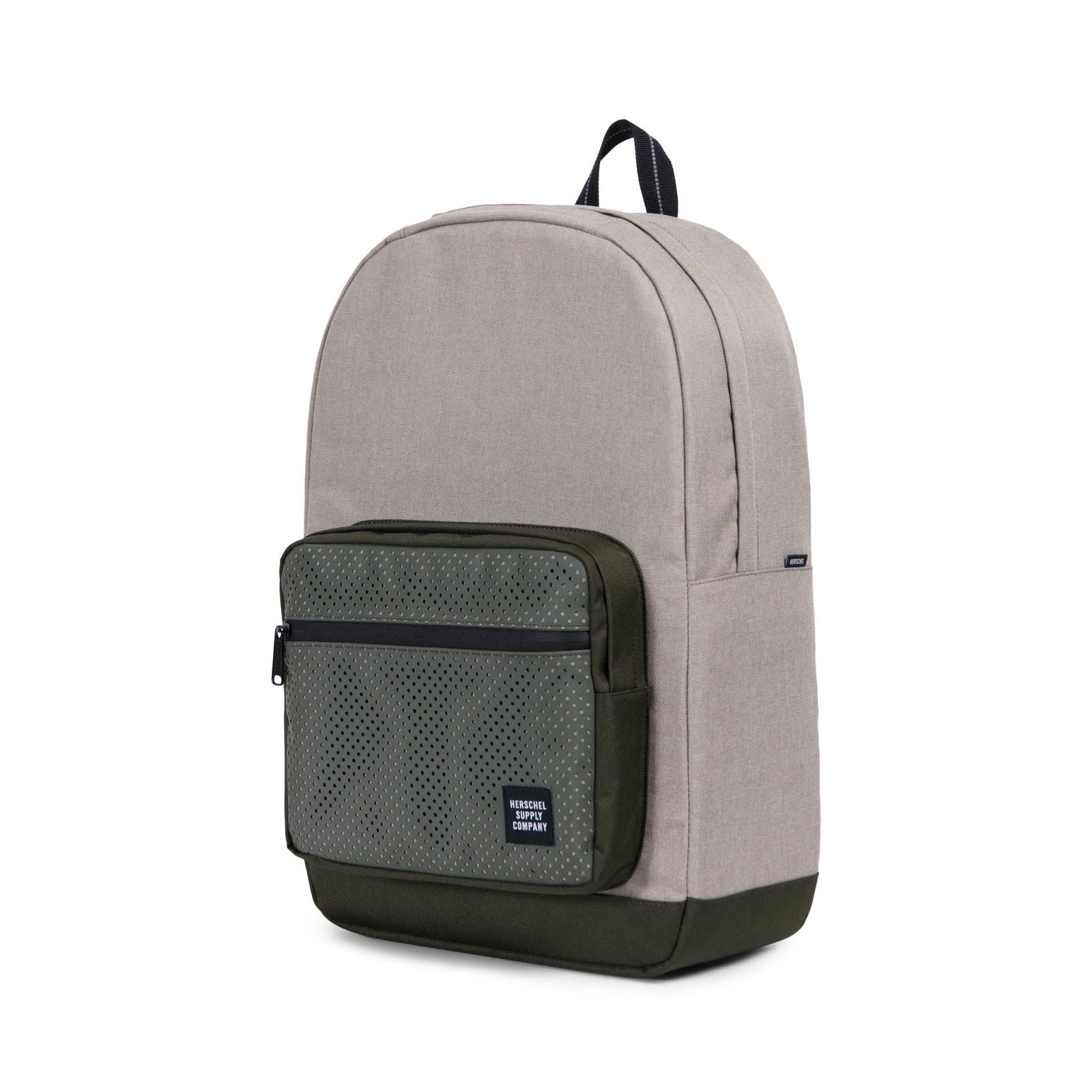 Light Khaki Crosshatch/Forest Night