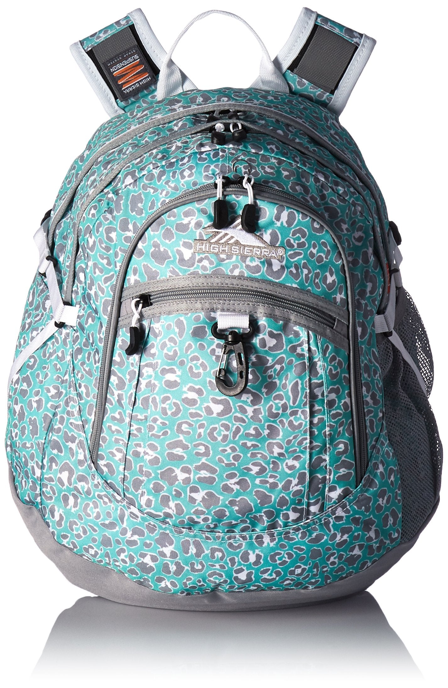 Mint Leopard/Ash/White