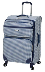 Navy/White Gingham Check