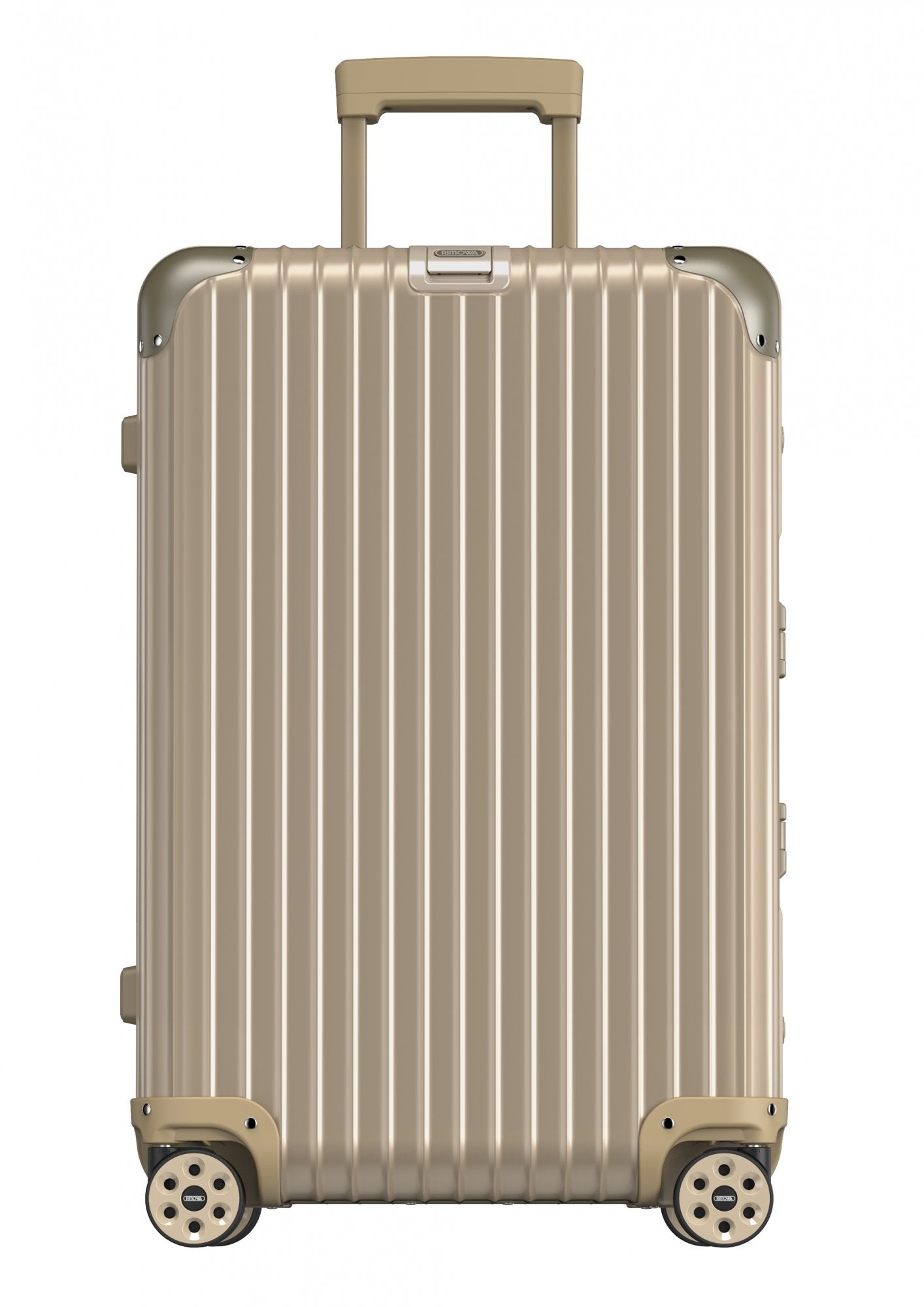 RIMOWA Topas Titanium Multiwheel Electronic Tag Luggage - 67l