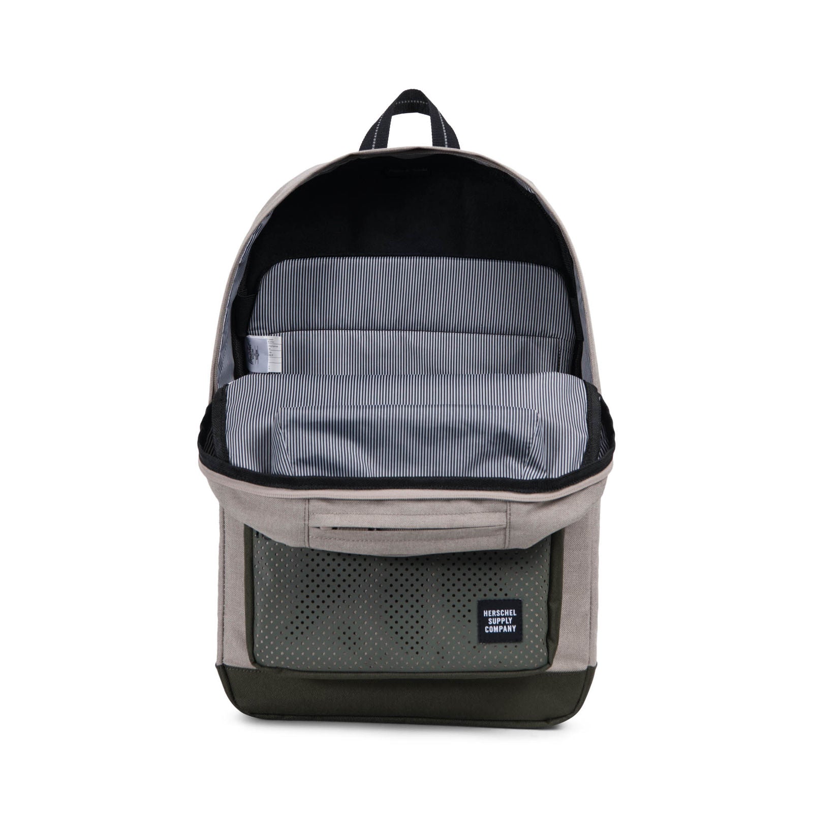 Light Khaki Crosshatch/Forest Night