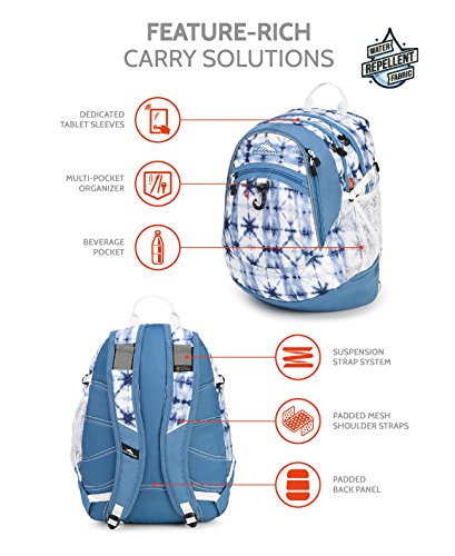 Indigo Dye/Mineral/White