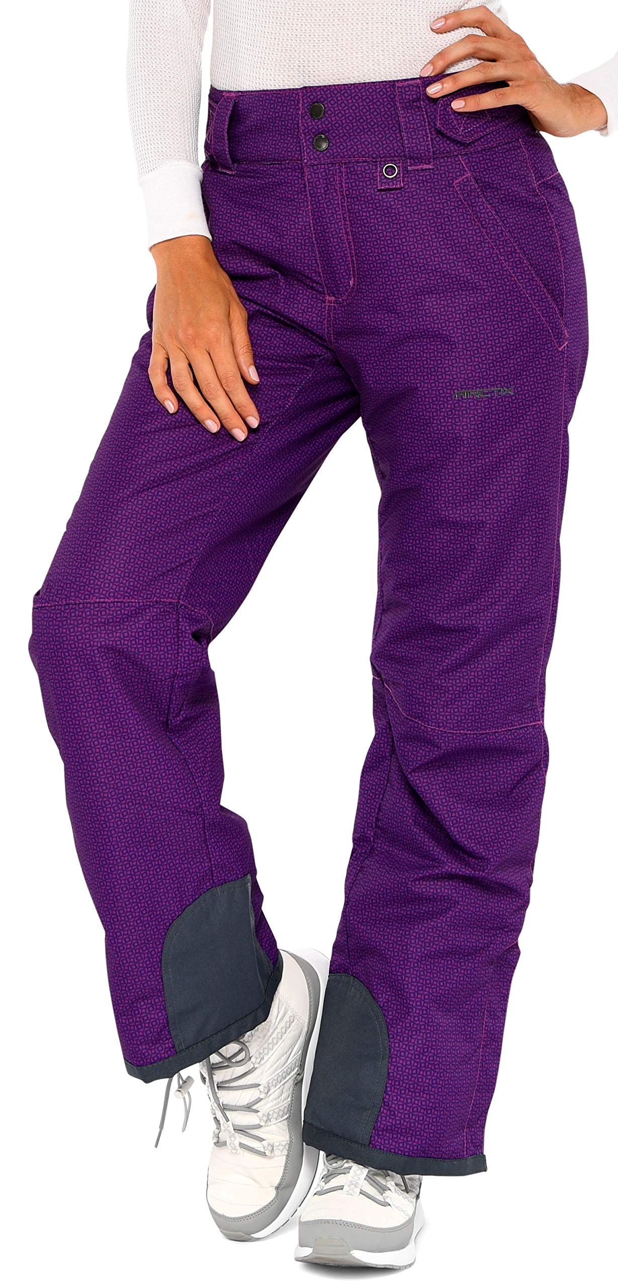 Moguls Print Purple