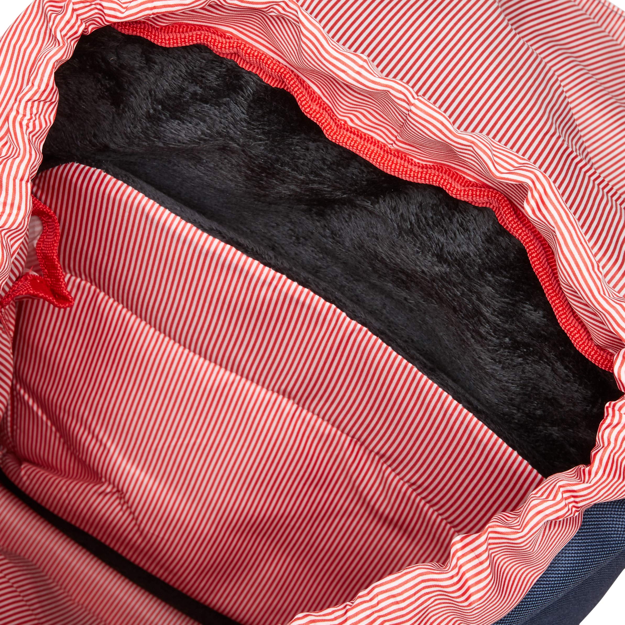 Navy/Tan Synthetic Leather