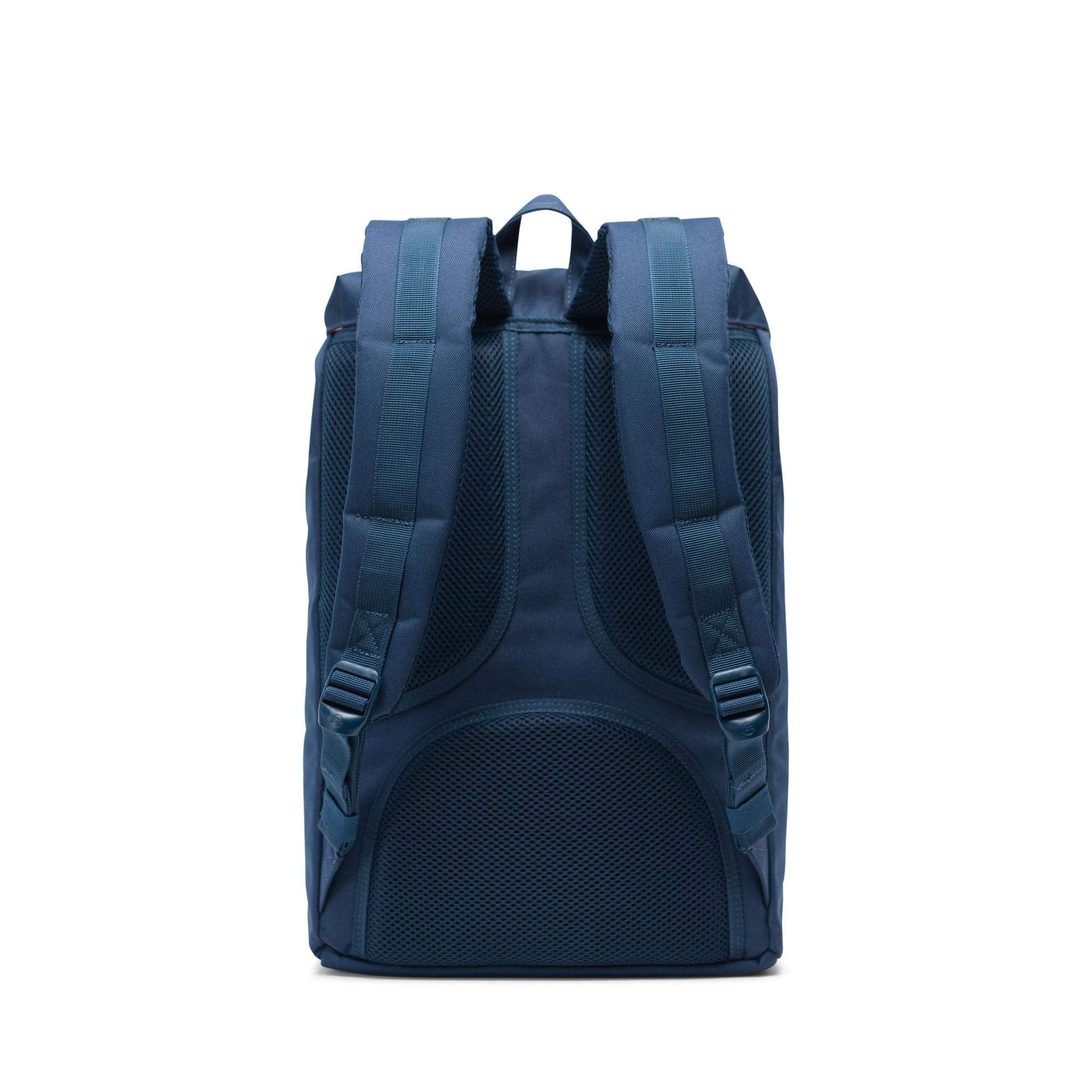 Navy/Tan Synthetic Leather