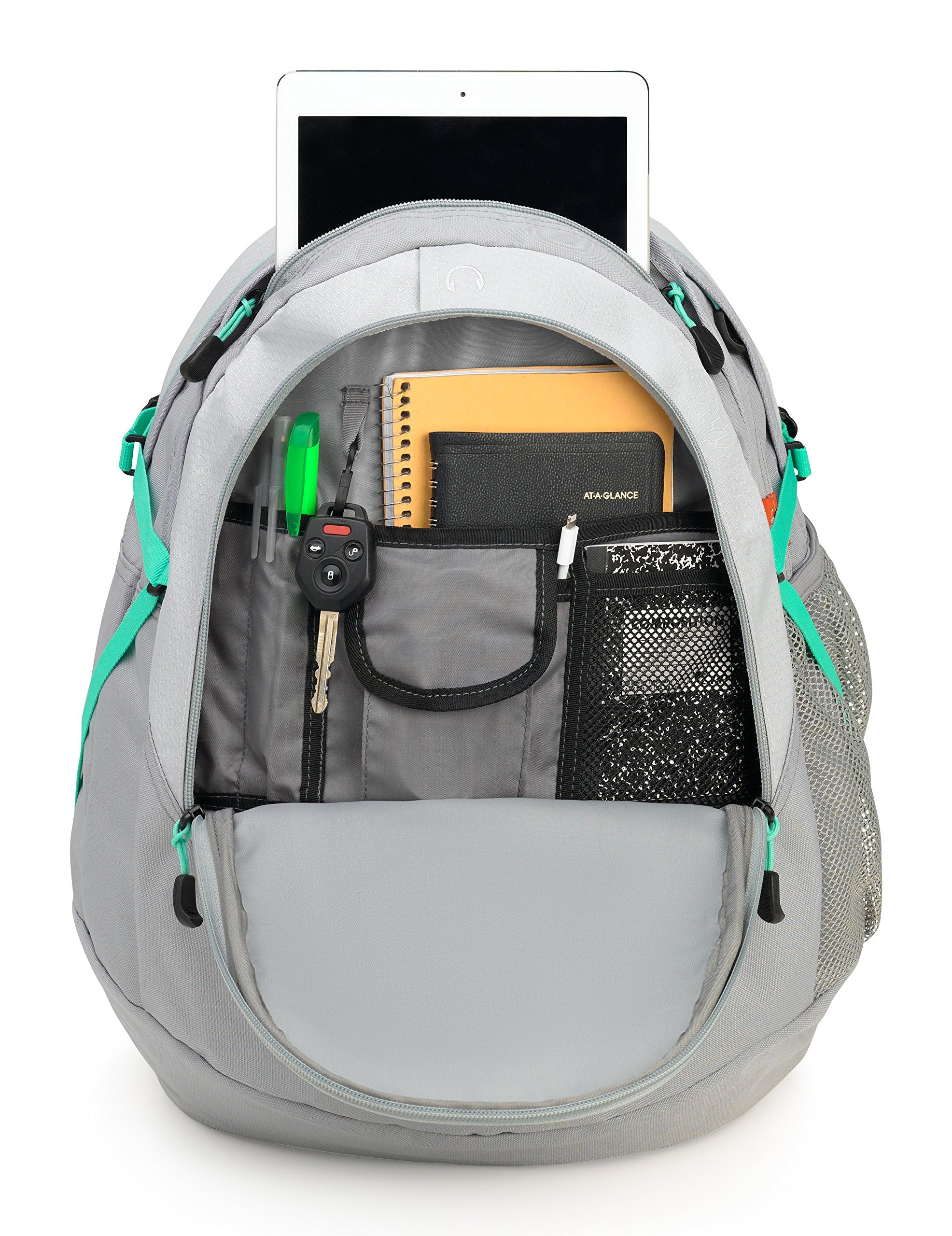 Silver/Ash/Aquamarine