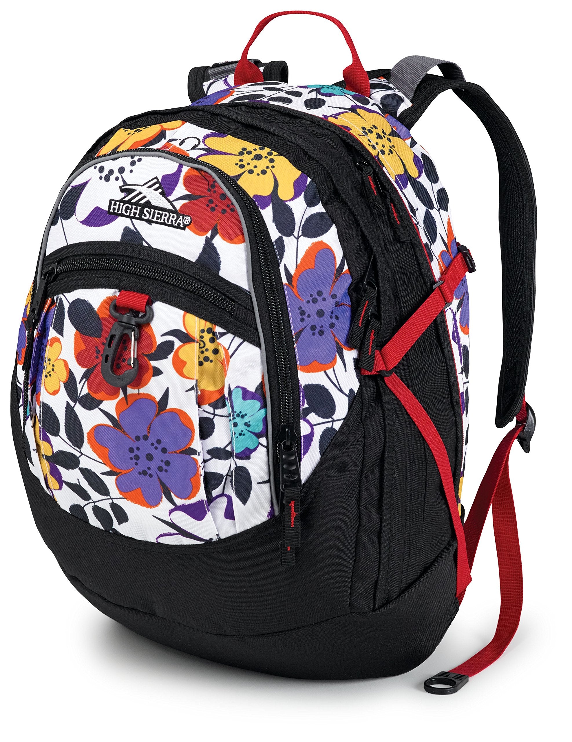 Flower Pop/Black/Crimson