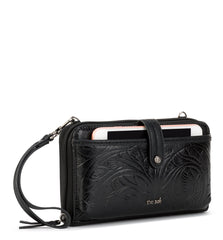 Black Leaf Embossed
