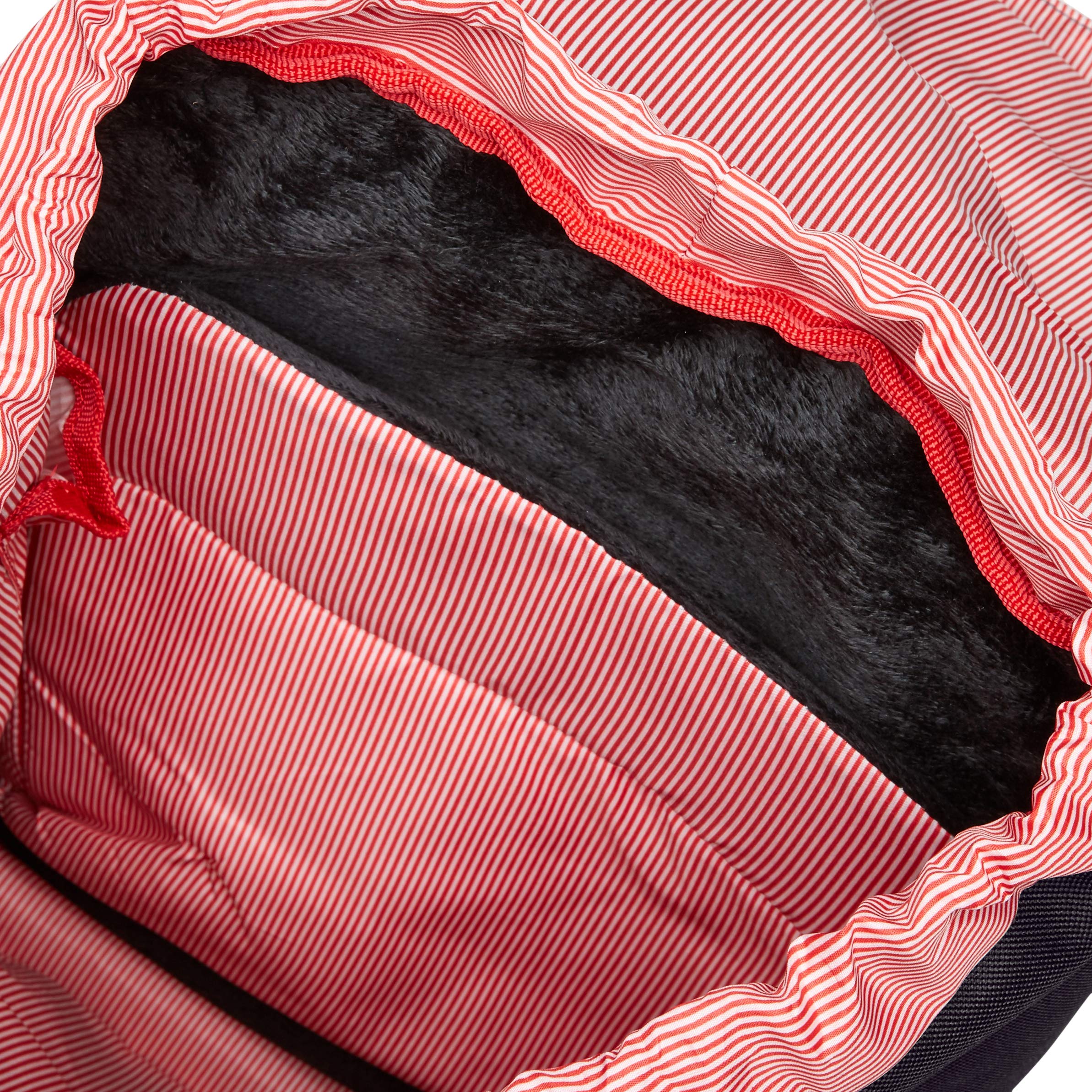 Black/Tan Synthetic Leather