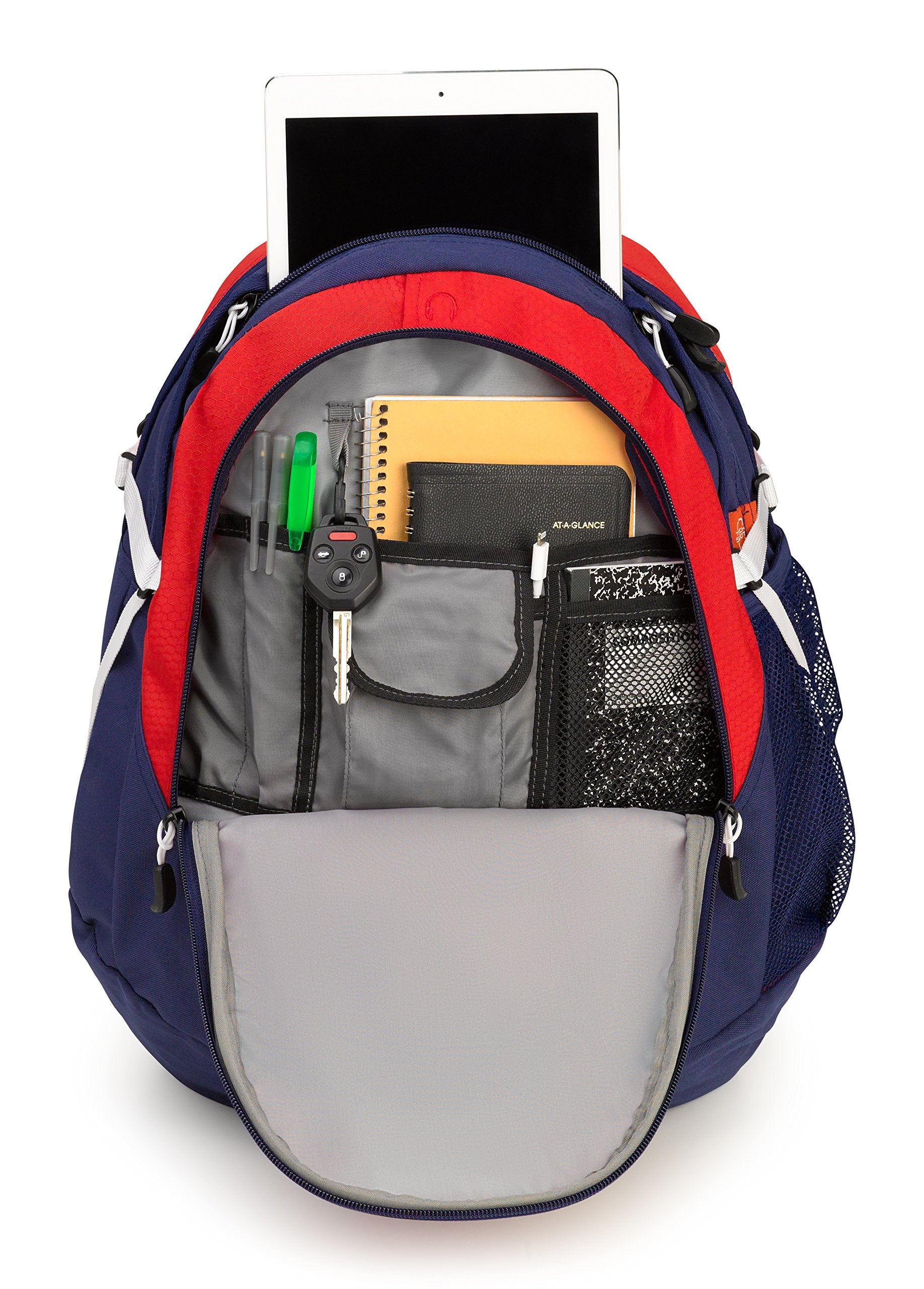 Crimson/True Navy/White