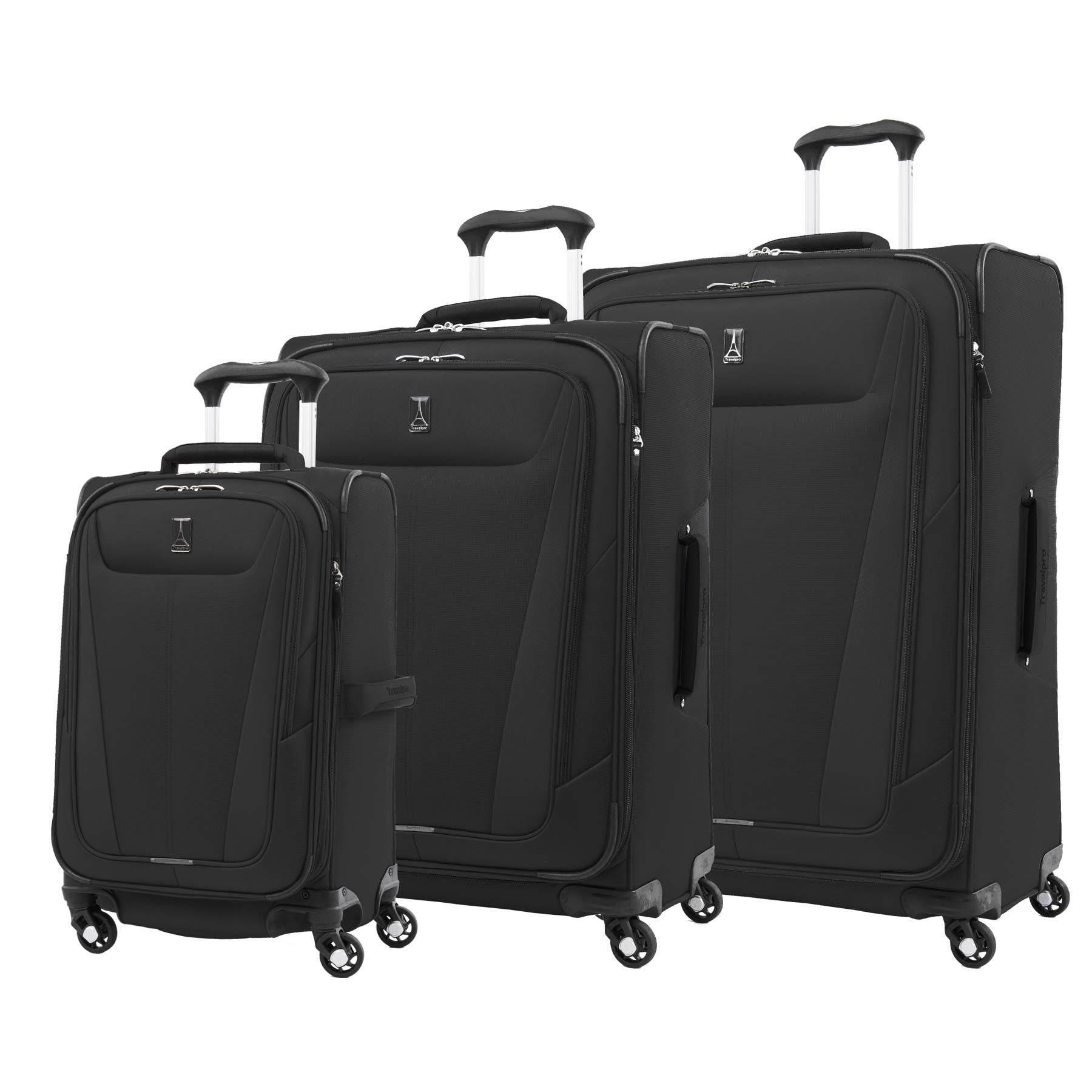 Travelpro Maxlite 5 Softside Expandable Luggage with 4 Spinner Wheels, Lightweight  Suitcase, Men and Women, Black, Carry-On 21-Inch - Yahoo Shopping