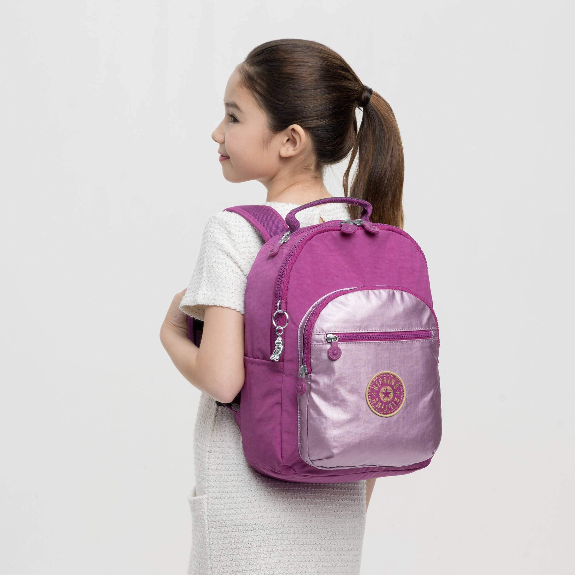 Bright Pink Metallic Block