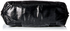 Black Crinkle Patent