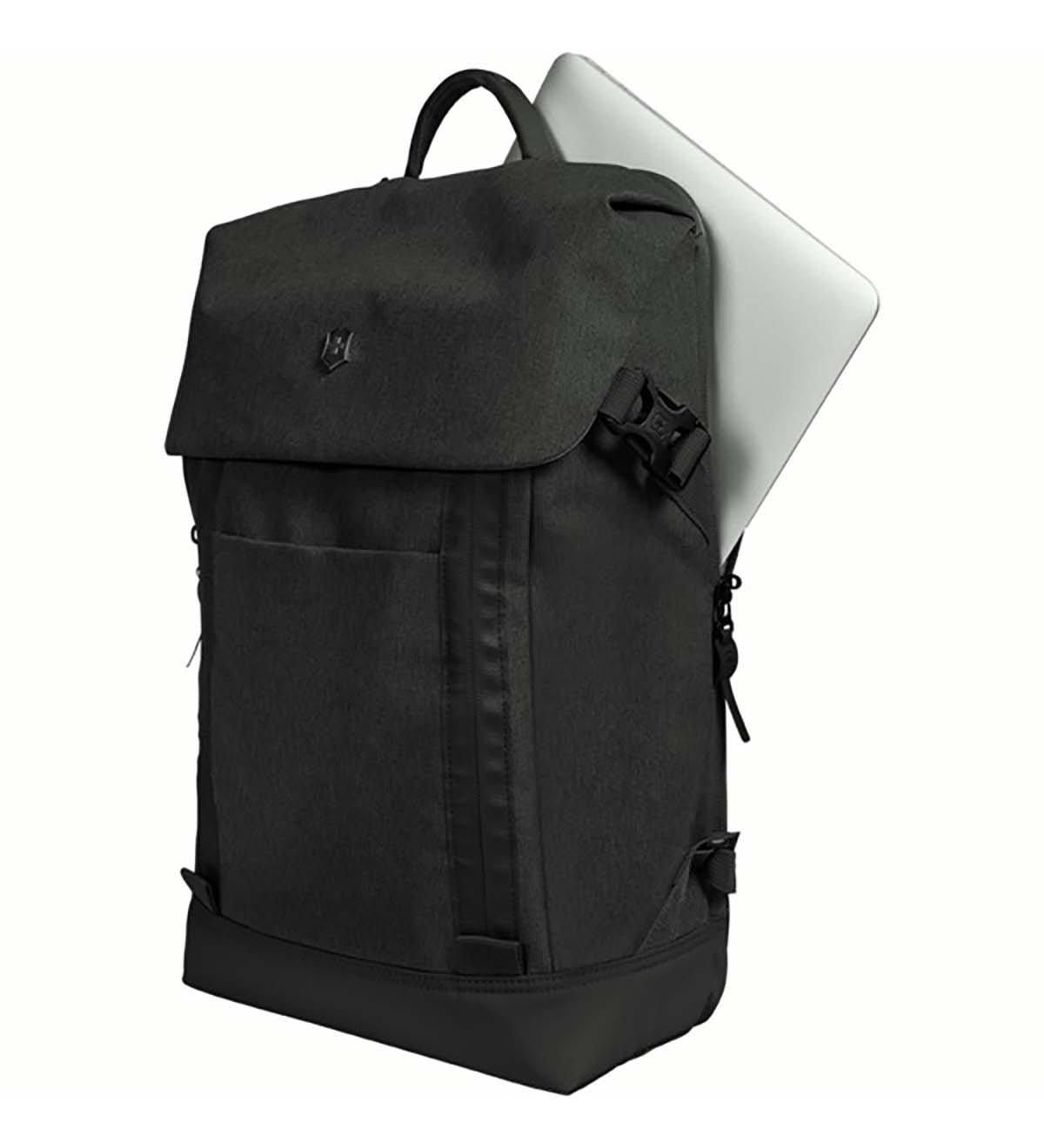 altmont deluxe laptop backpack Victorinox Original Blue - fold design for use without the bag Victorinox Altmont Original Deluxe Backpack