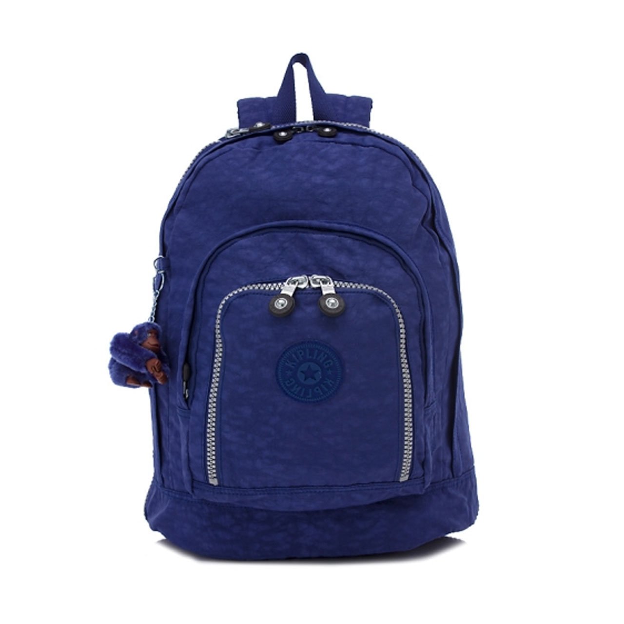 EUC Kipling Hal Large Expandable Unisex Backpack in Dark Blue Kipling Women main image 2