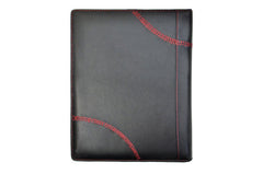 Black/Red Stitching