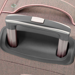 Rose Charcoal Herringbone