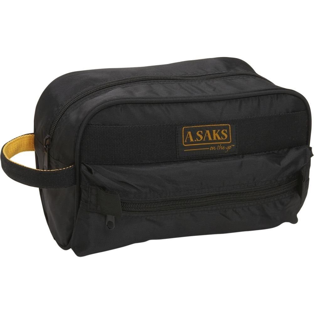 deluxe travel toiletry bag A.Saks Deluxe Toiletry Kit