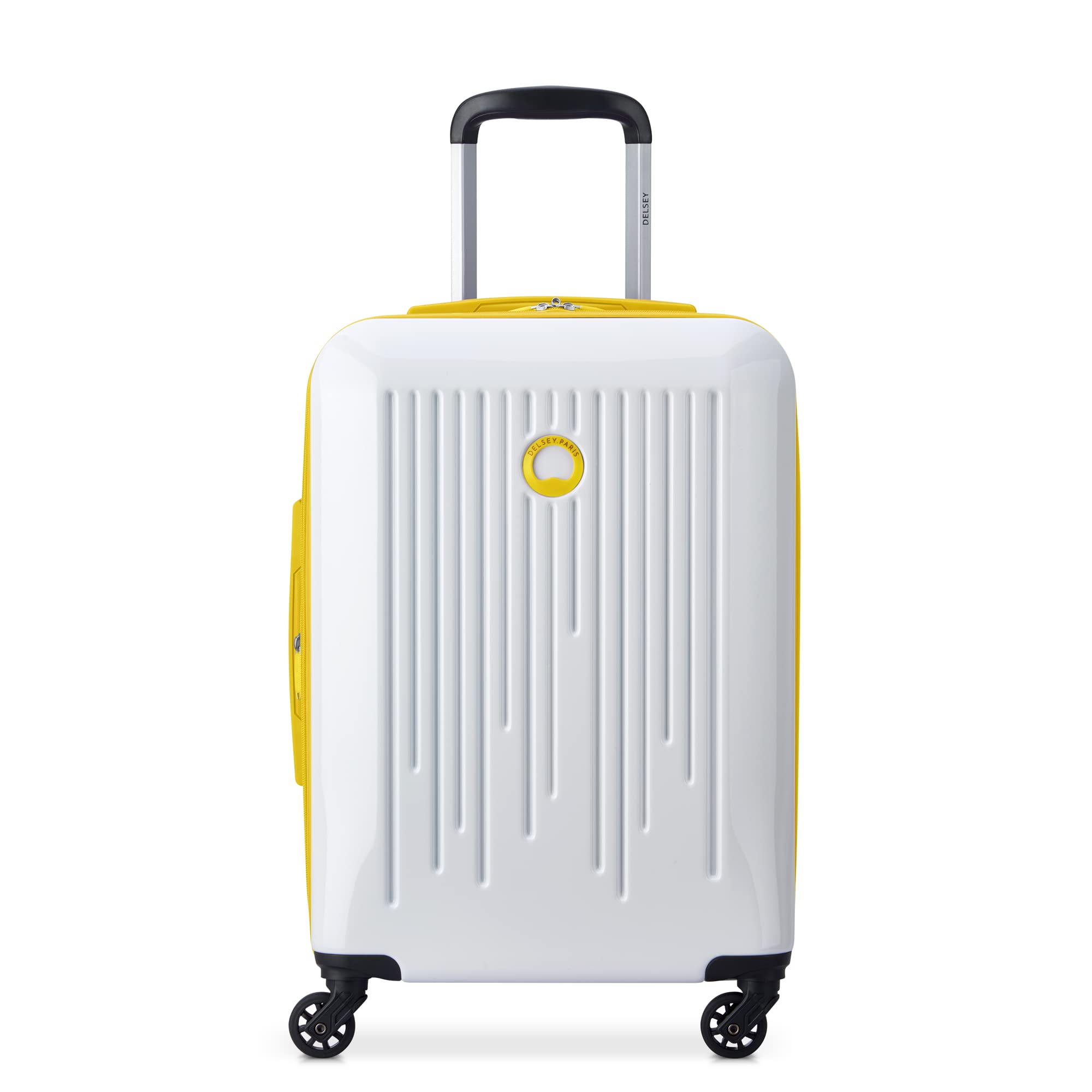 White with Yellow Trim