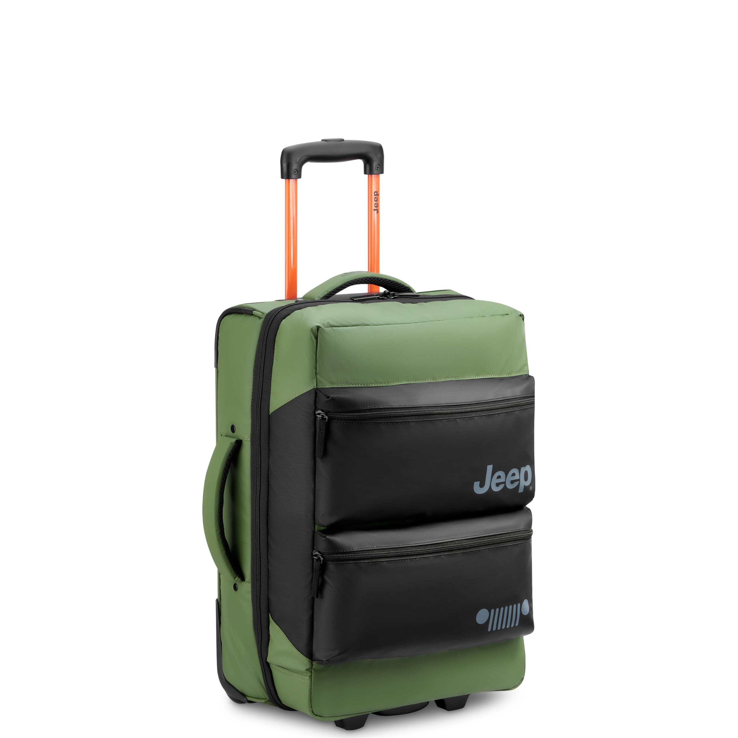 Jeep JS006B Two Wheel Rolling Travel Duffle Bag (20 Inch