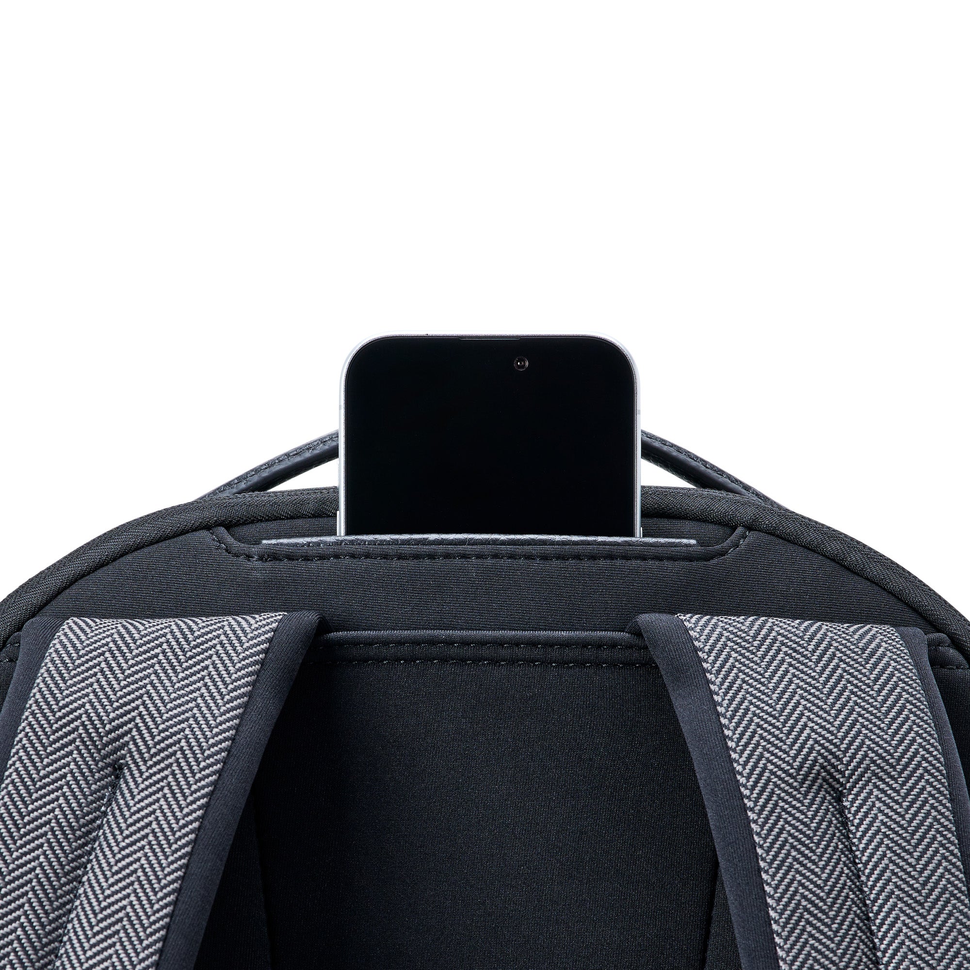 Black Herringbone