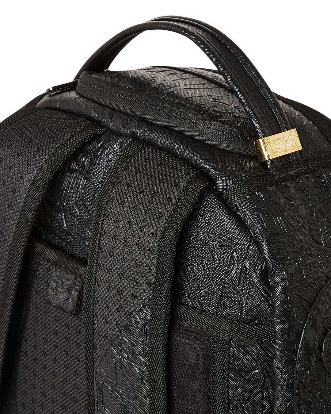 lv embossed backpack