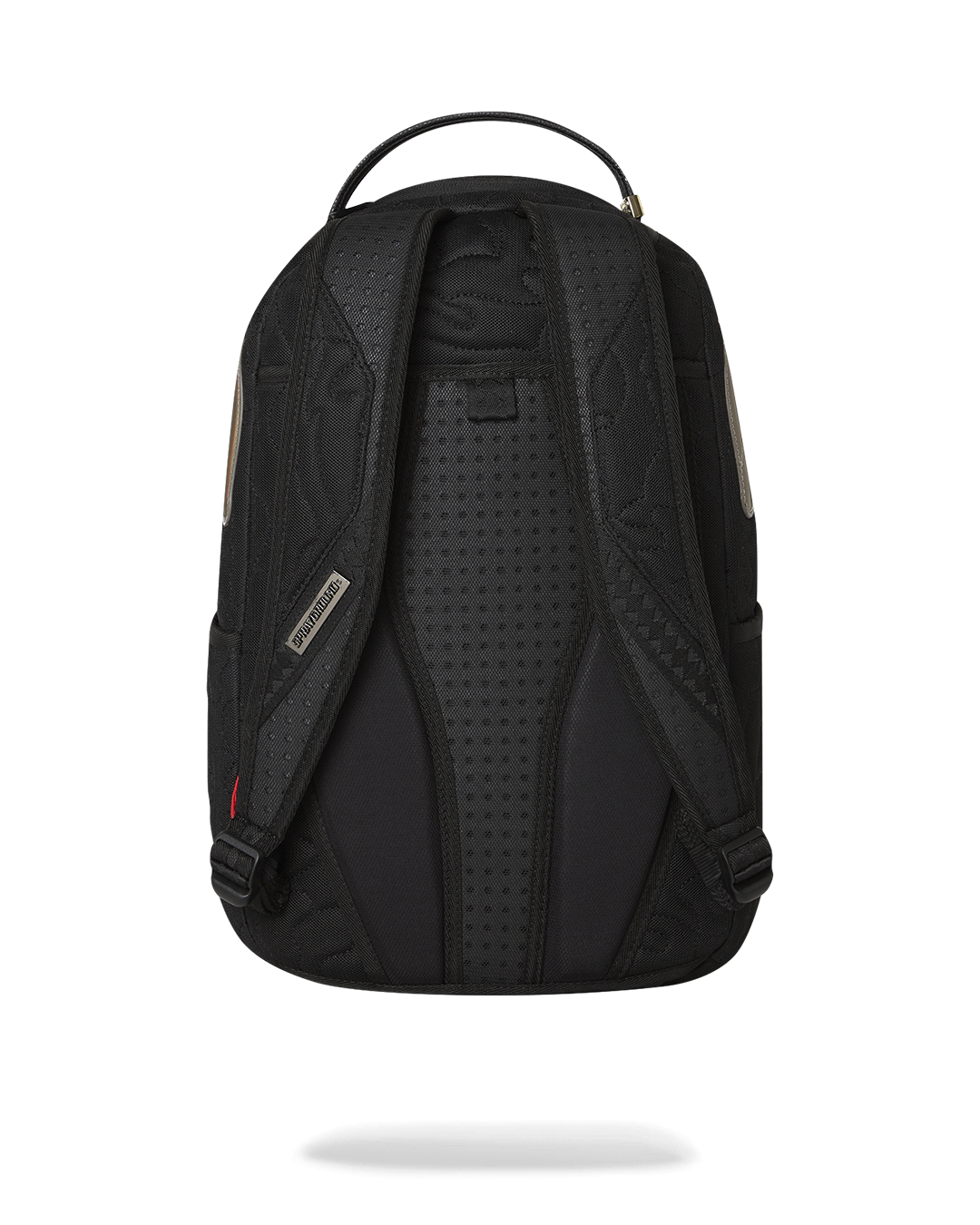Black Quilted Irridescent