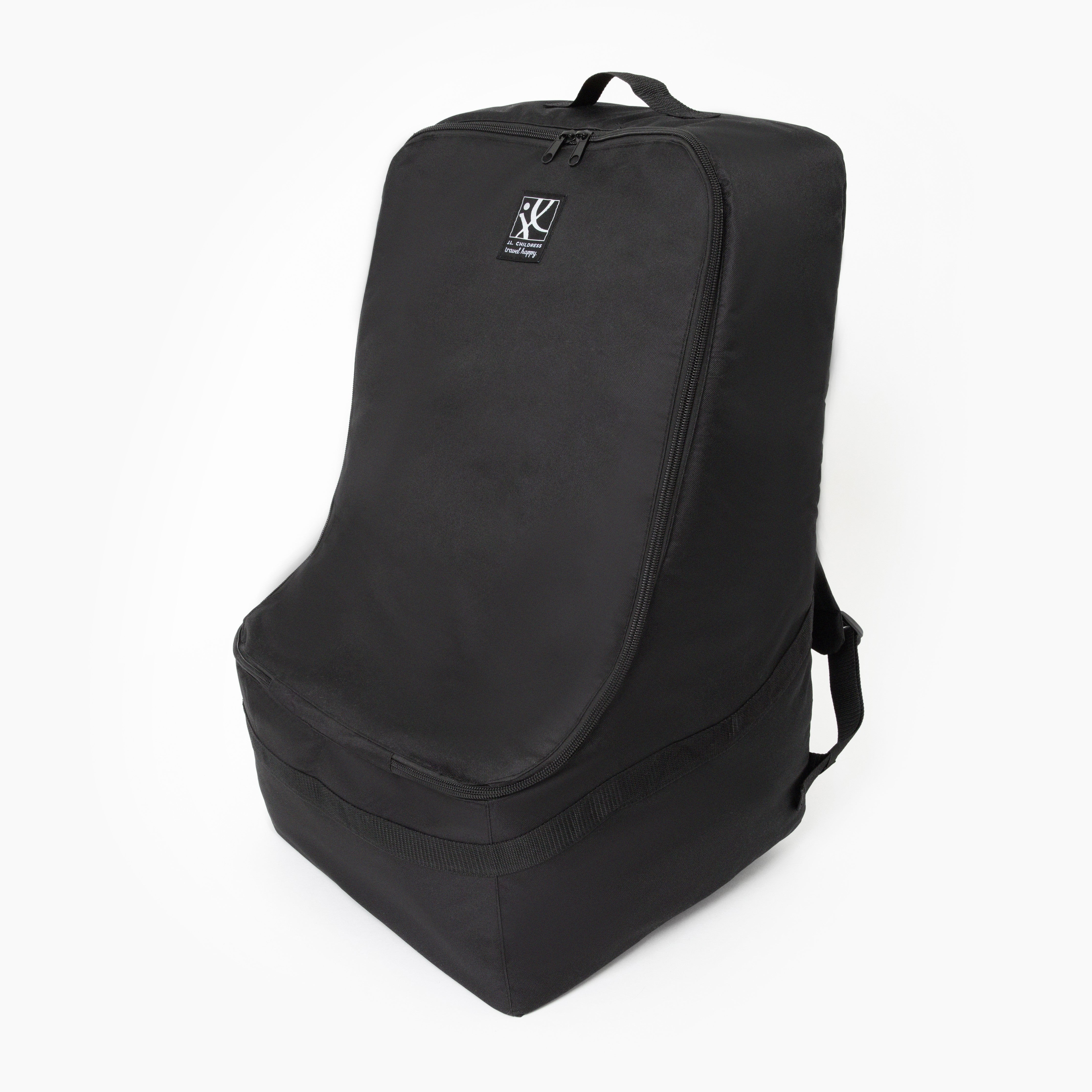 jl childress standard and double stroller travel bag black J.L Childress Ultimate Padded Backpack Car Seat Travel Bag – Luggage Online
