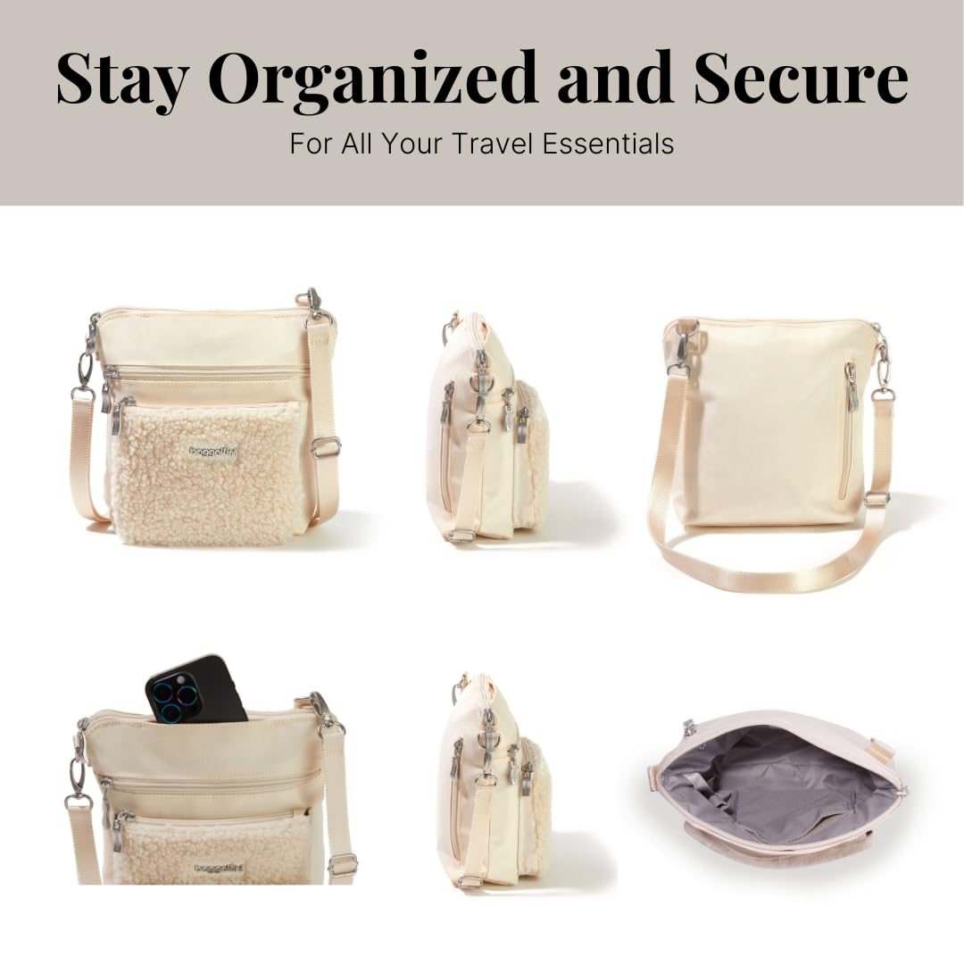 Light Beige Faux Shearling