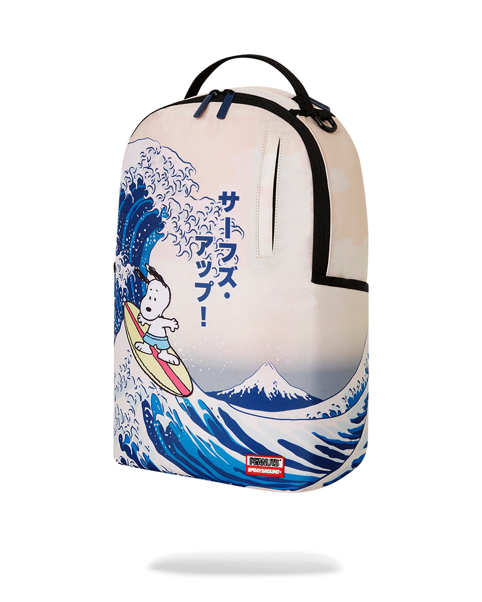 Peanuts Surfing Hokusai