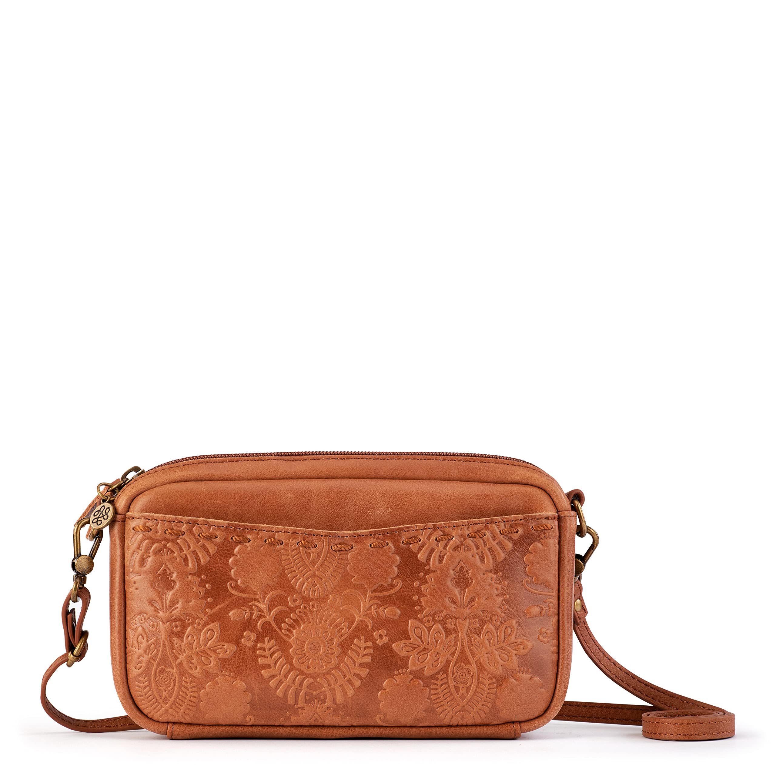 Tobacco Floral Embossed